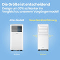 Comfee Mobiles Klimagerät Breezy Cool Pro 2.6,9000 BTU 2,6kW