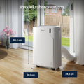 De'Longhi Pinguino - 3-in-1 Mobiles Klimagerät, für Räume bis 27 m²
