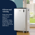 De'Longhi Pinguino - 3-in-1 Mobiles Klimagerät, für Räume bis 27 m²